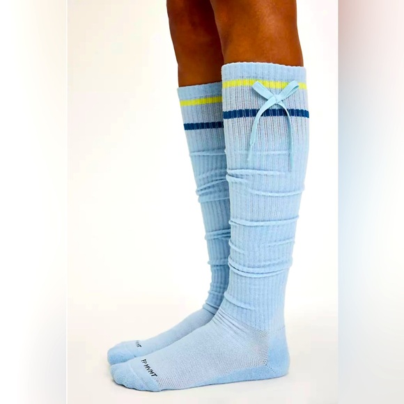 Free People Movement Foul Shot Knee-High Socks NWT - Picture 1 of 6
